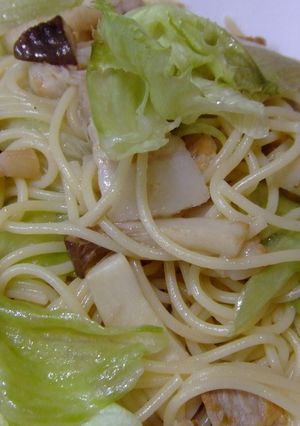 ゆで豚☆ ゆずこしょう風味のパスタ☆-レシピのメイン写真