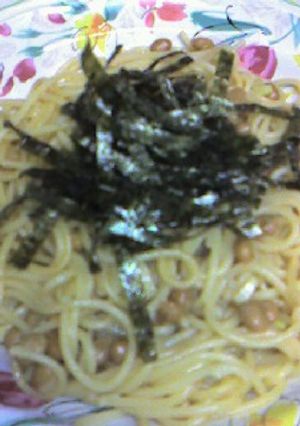 妊婦さんにお薦め♪簡単納豆パスタ-レシピのメイン写真
