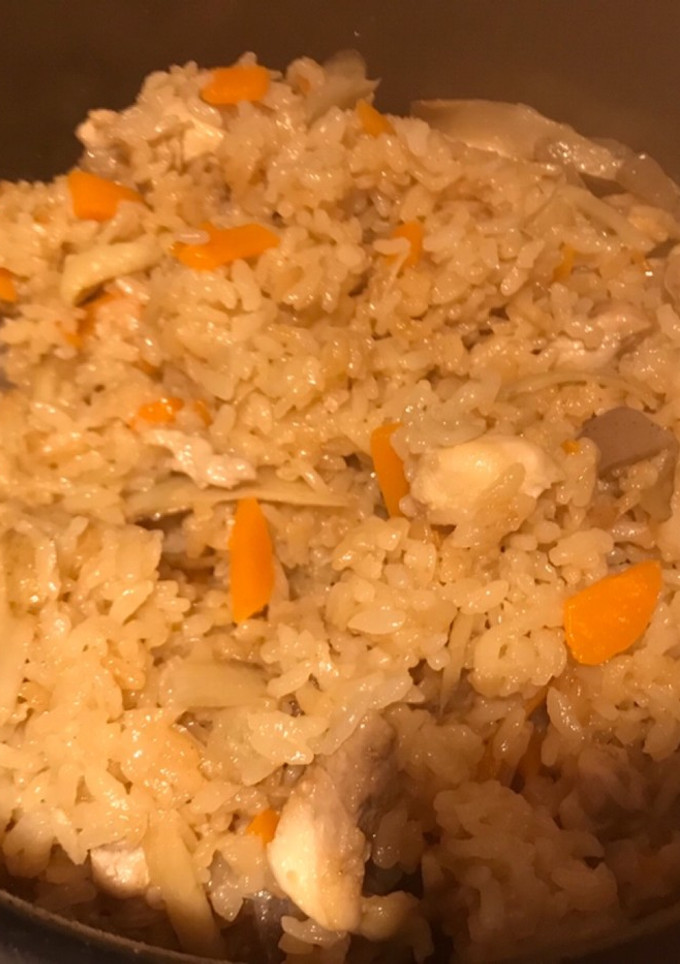 福岡の味☆かしわ炊き込みご飯-レシピのメイン写真