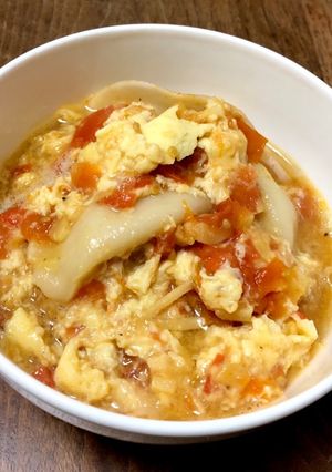 水餃子のトマト煮！？-レシピのメイン写真
