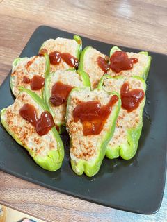 ピーマンの肉詰め-レシピのメイン写真