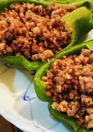 パリパリ肉味噌ピーマン-レシピのメイン写真