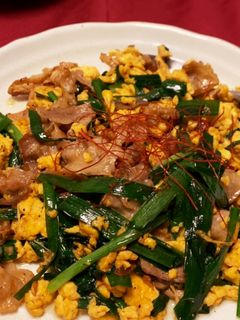 ご飯がすすむ!豚バラニラたま炒め-レシピのメイン写真