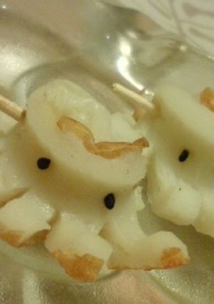 ♫♬お弁当に♪足８本なタコさんちくわ♫♬-レシピのメイン写真