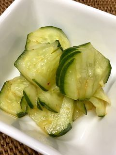 キュウリのちょい辛マリネ-レシピのメイン写真