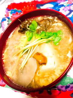 もずくとなめこの酸辣湯-レシピのメイン写真