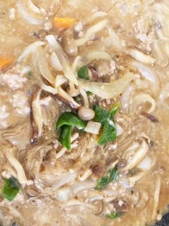玉ねぎきのこたっぷり春雨オイマヨ炒め煮-レシピのメイン写真