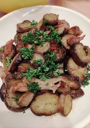 油なし!ナスと豚バラのカレーチーズ炒め-レシピのメイン写真