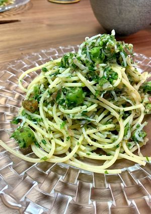 さっぱり食べられる薬味パスタ♪-レシピのメイン写真