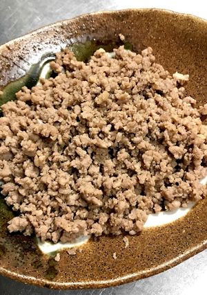 離乳食 鶏そぼろ-レシピのメイン写真