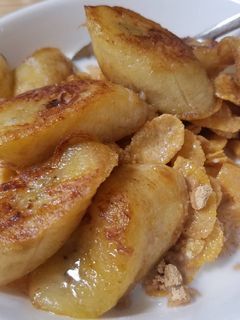 【朝食にぴったり!】焼きバナナシリアル-レシピのメイン写真