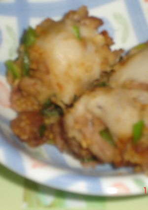 サトイモの肉味噌焼き-レシピのメイン写真