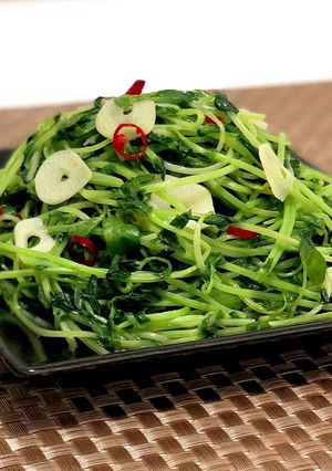 超節約！ヤミツキ豆苗の中華炒め-レシピのメイン写真
