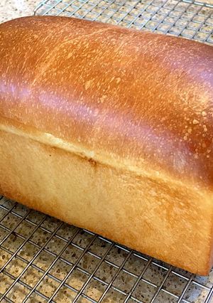 甘酒酵母でフワフワ生クリーム食パン-レシピのメイン写真