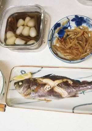 焼き魚定食 （血管ダイエット1371）-レシピのメイン写真