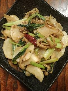切り干し大根と蕪の炒めもの。-レシピのメイン写真