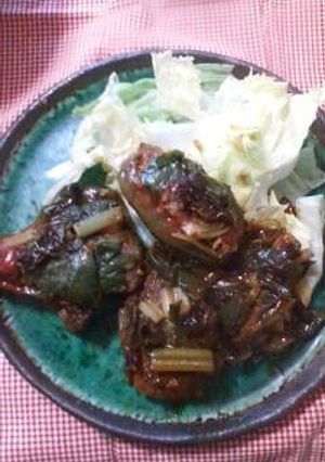 肉詰めピーマン-レシピのメイン写真