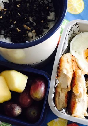ササミフライ弁当-レシピのメイン写真