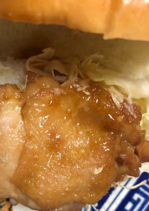 照り焼きチキンサンドイッチ-レシピのメイン写真