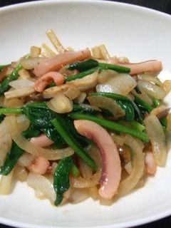 いかの塩辛の野菜炒め-レシピのメイン写真