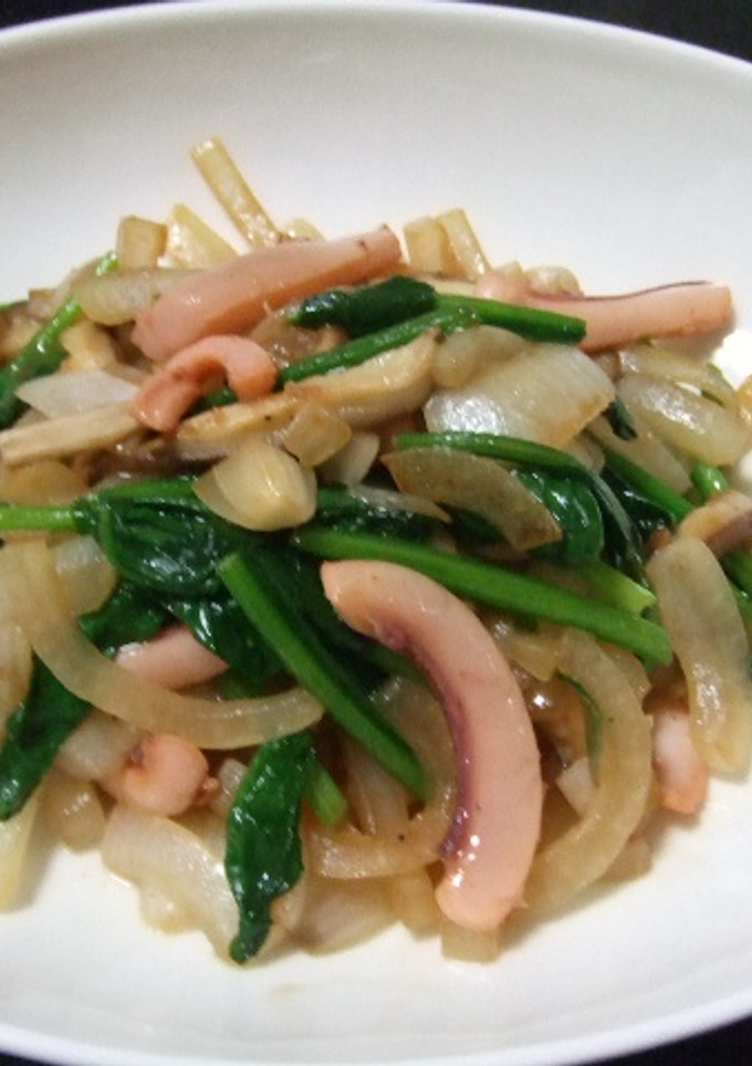 いかの塩辛の野菜炒め-レシピのメイン写真