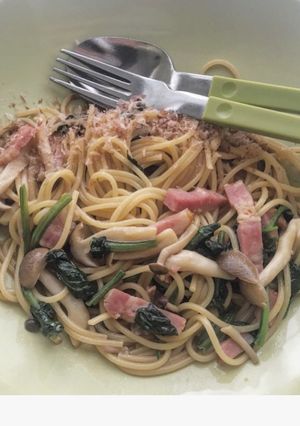 麺つゆで超簡単❁⃘和風パスタ-レシピのメイン写真