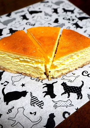 わが家のチーズケーキ-レシピのメイン写真