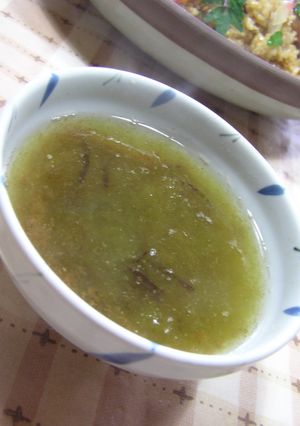 W昆布粉鰹で出汁は完璧インスタント吸い物-レシピのメイン写真