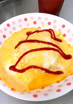 ごま油香るふわふわオムライス-レシピのメイン写真