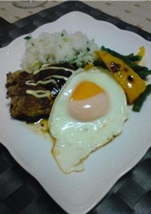 ロコモコ丼♪-レシピのメイン写真