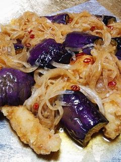 ナス鶏の南蛮漬け-レシピのメイン写真