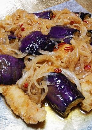 ナス鶏の南蛮漬け-レシピのメイン写真