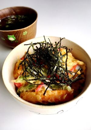 天ぷらリメイク ちょい足し天玉丼-レシピのメイン写真