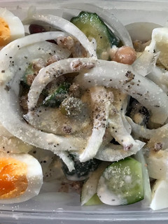 もち麦シーザー風サラダ-レシピのメイン写真