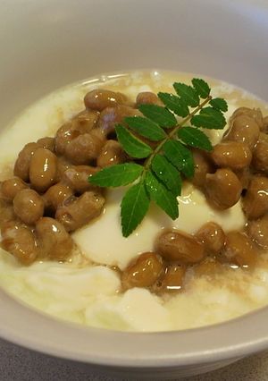 すぐ簡単☆お豆腐の納豆かけ-レシピのメイン写真