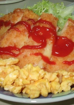 ☆とろ~りハムカツチーズ☆-レシピのメイン写真