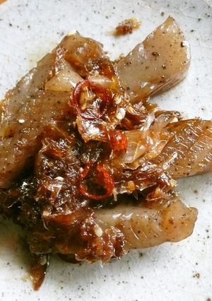 ピリ辛こんにゃく　低カロで超おいしい♪-レシピのメイン写真