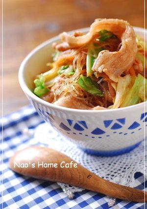 豚キャベ春雨プルコギ丼-レシピのメイン写真