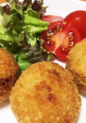 ☆ライスコロッケ☆豆腐ツナキムチーズ入り-レシピのメイン写真