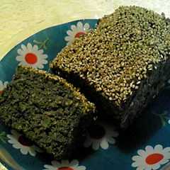 รูปของ 黒ごま&たっぷりﾊﾞﾅﾅ♪おからｹｰｷ