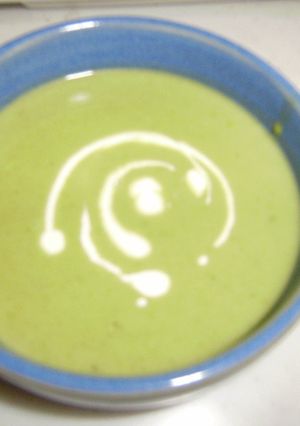 グリーンピースのスープ-レシピのメイン写真