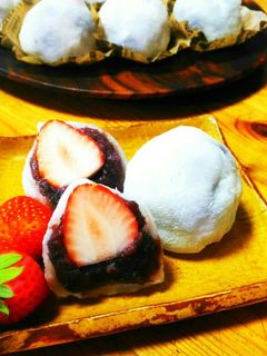 いちご大福-レシピのメイン写真
