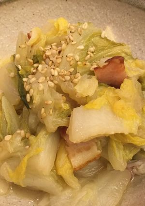 白菜大量消費☆コンソメベーコン煮♪-レシピのメイン写真