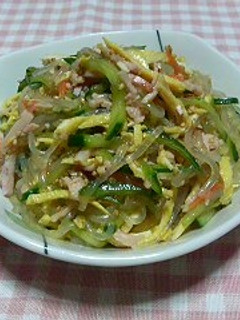 給食風??!!春雨サラダ-レシピのメイン写真