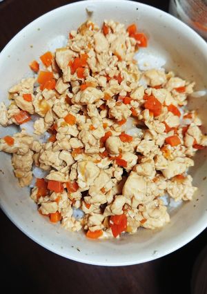 合挽き肉の代わりに豆腐で☆とうふ飯-レシピのメイン写真