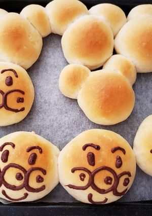 ふわふわミルクパン-レシピのメイン写真