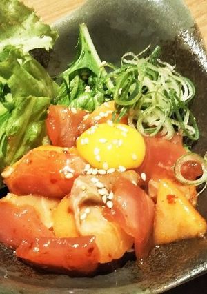 ☆お刺身のチャンジャ風☆☆☆-レシピのメイン写真