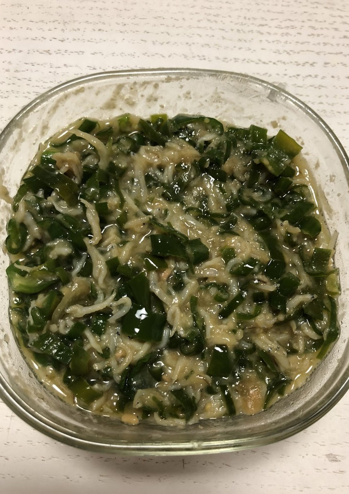 青唐辛子とちりめんの味噌炒め-レシピのメイン写真
