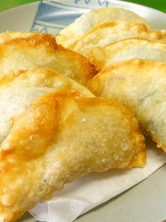 *しらすとネギで揚げ餃子*-レシピのメイン写真
