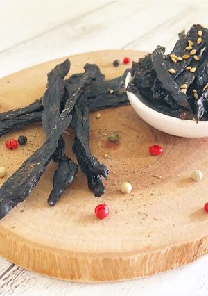 食品乾燥機で自家製クジラジャーキー-レシピのメイン写真